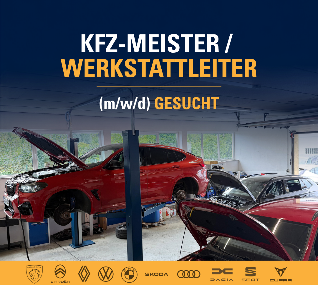 Kfz-Meister / Werkstattleiter (m/w/d)